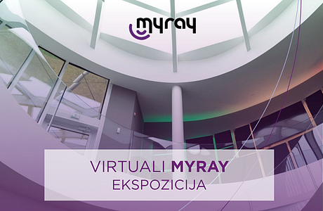 ATNAUJINTA virtuali MyRay diagnostinės įrangos EKSPOZICIJA