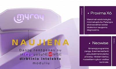NAUJIENA !  Rentgenas MyRay ProXima X6