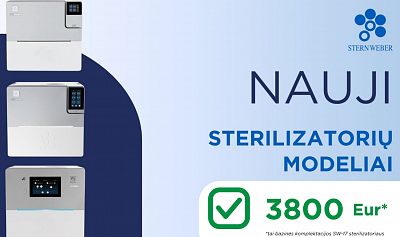 NAUJI Stern Weber stelizatorių modeliai - SW, SW PLUS ir SW PLATINUM
